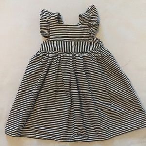 Adorable Black and White striped dress